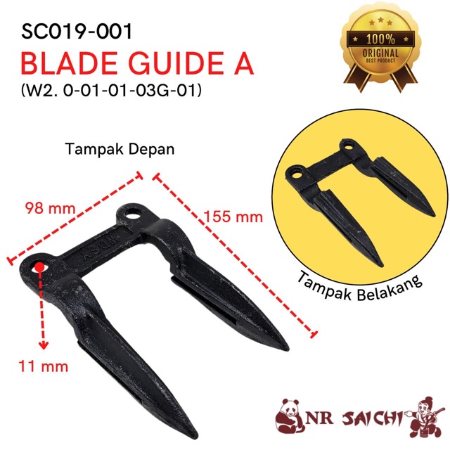 SC019-001     BLADE GUIDE A NR